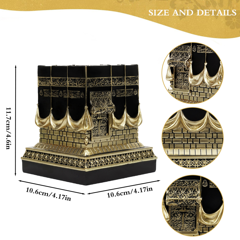 Mecca House model od smole – ukras za dnevni boravak, Tuoyi, moderan minimalistički stil