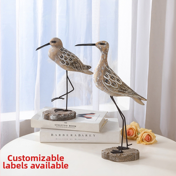 Medinis stalo dekoras Viduržemio jūros stiliuje – jūros paukštis