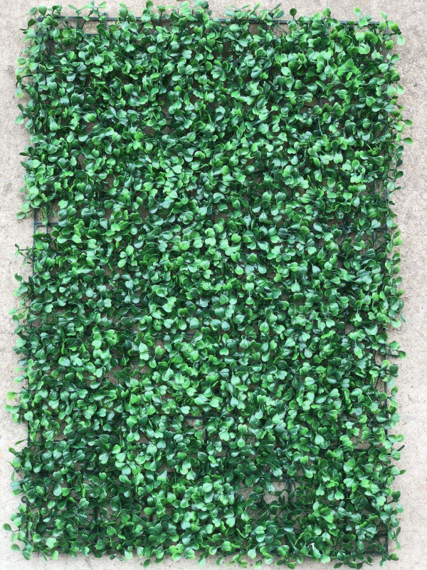Yi Xiang Mesterséges gyep falpanel, Simulation turf sorozat, anyag: műanyag növény, testreszabás elérhető, félkézi/félgépes gyártási folyamat