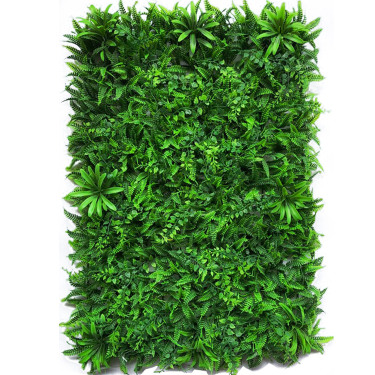 Yi Xiang Mesterséges gyep falpanel, Simulation turf sorozat, anyag: műanyag növény, testreszabás elérhető, félkézi/félgépes gyártási folyamat