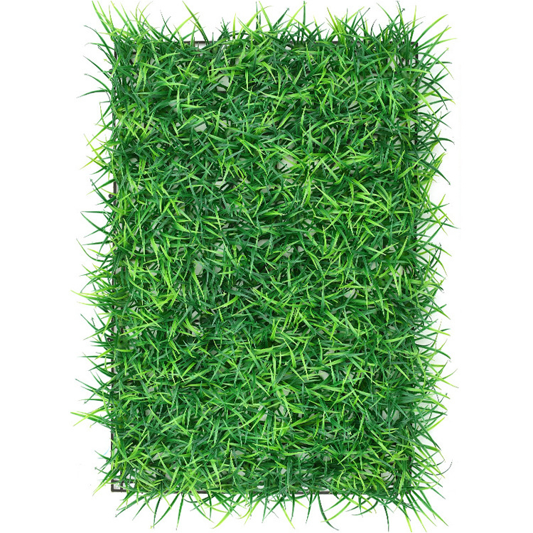 Yi Xiang Mesterséges gyep falpanel, Simulation turf sorozat, anyag: műanyag növény, testreszabás elérhető, félkézi/félgépes gyártási folyamat