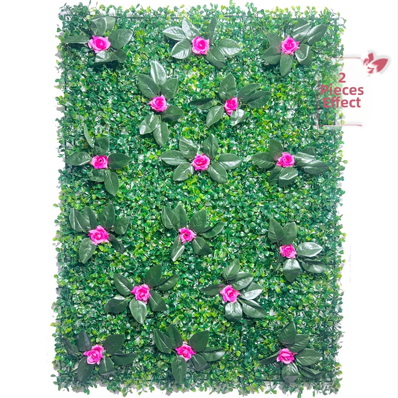 Yi Xiang Sienos plokštė su imitaciniu kilimu, serija Simulation turf, medžiaga: plastinis augalas, pritaikytas apdorojimas, dalinai rankinis/dalinai mechaninis procesas