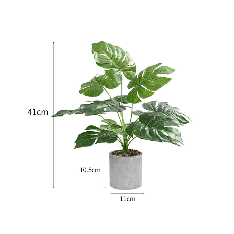 Dirbtinis eukalipto augalas staliniam dekorui su flokingo tekstūra, Daisy veislė, medžiaga: Kita, prekės ženklas: Kita