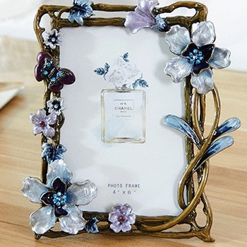 Foto rāmis - vintage metāla sakausējums, radošs dizains mājas interjeram, kartona iepakojums, Zīmols Product See