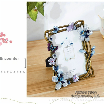 Foto rāmis - vintage metāla sakausējums, radošs dizains mājas interjeram, kartona iepakojums, Zīmols Product See