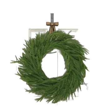 Božićna girlanda od mekanog PVC s borovim granama, injekcijsko oblikovanje, prilagodljivo