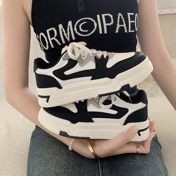 Moteriški laisvalaikio batai su tinkline viršutine dalimi, kvėpuojantis vidinis, žemas profilis, gumos padas, raišteliai