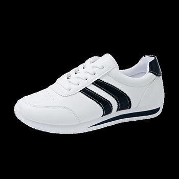 Moterų žemų profilių sportiniai bateliai su PU viršumi – vasara, suaugusios moterys, kasdieniai bateliai stiliaus board