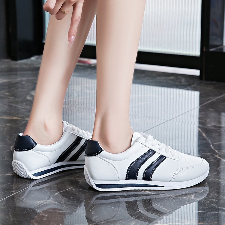 Moterų žemų profilių sportiniai bateliai su PU viršumi – vasara, suaugusios moterys, kasdieniai bateliai stiliaus board