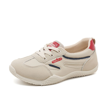 Zi Mi ženske platforme, prozračne PU gornji dio, okrugli vrh, niski presjek, 3-5 cm srednja peta, gumena potplat, EVA uložak