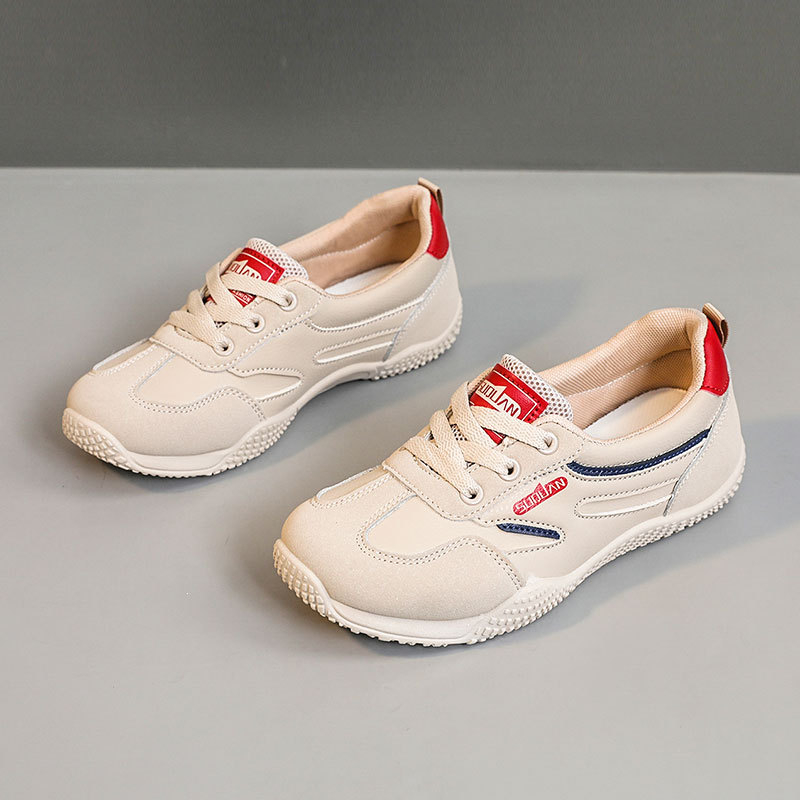 Zi Mi ženske platforme, prozračne PU gornji dio, okrugli vrh, niski presjek, 3-5 cm srednja peta, gumena potplat, EVA uložak