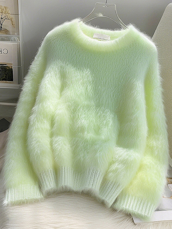 Džemper Ice Silk, standardne debljine, okrugli izrez, preko glave