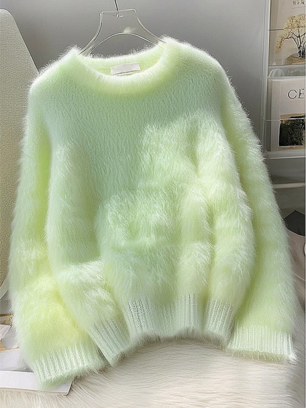 Džemper Ice Silk, standardne debljine, okrugli izrez, preko glave