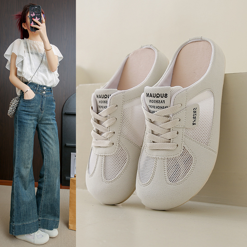 Ženske tenisice u korejskom stilu, okrugla špička, PU gornji dio, nizak profil, gumena potplat