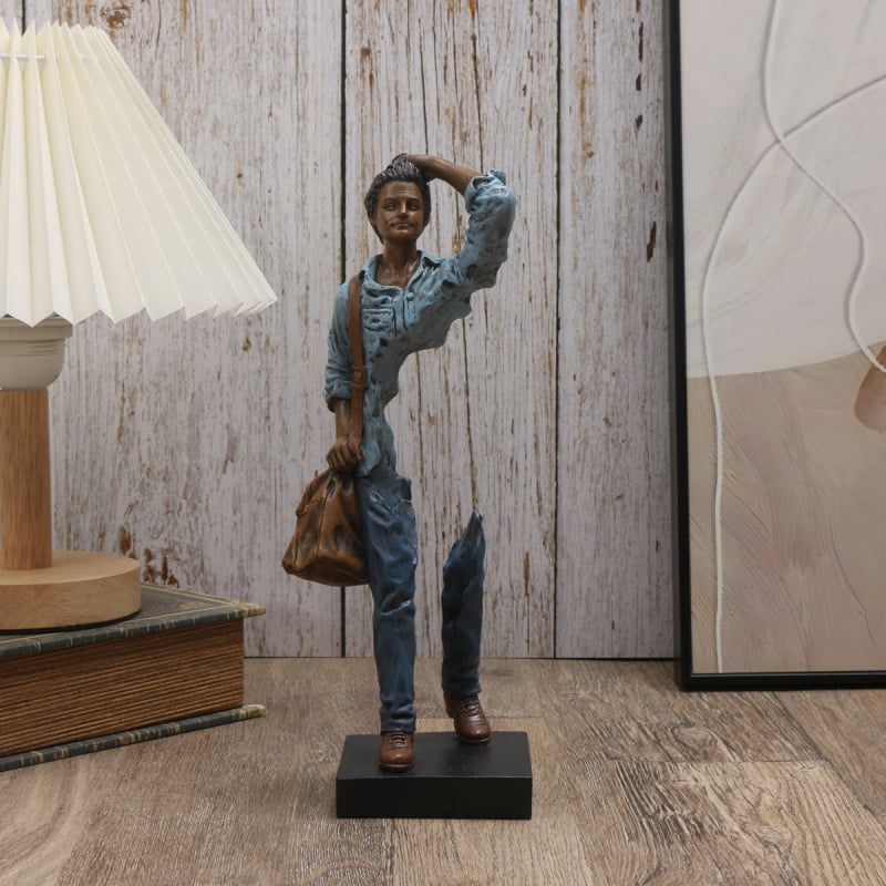 Smolasta silueta figura – dekorativni ukras za dnevni boravak, hodnik i TV ormarić Hui zhihuang