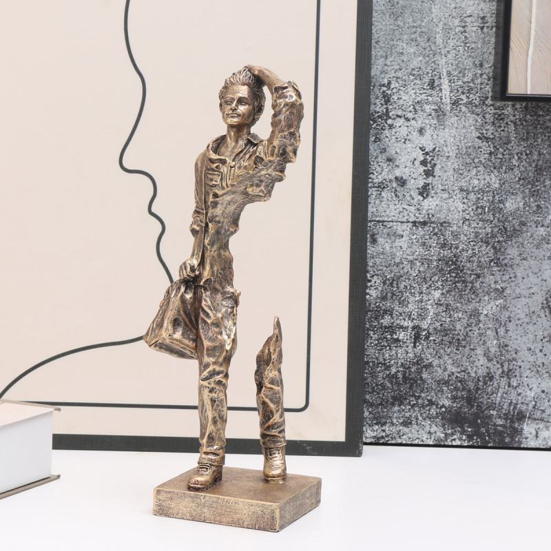 Smolasta silueta figura – dekorativni ukras za dnevni boravak, hodnik i TV ormarić Hui zhihuang