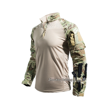 Wind Karinė treniravimo kamufliažinė uniforma, medvilnės mišinio audinys, drėgmės pašalinimas, kamufliažinis raštas, vasara–pavasaris, suaugusieji vyrai