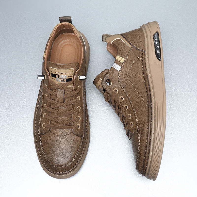 Meeste nahast vabaajajalatsid - hingavad, libisemiskindlad, kahekihiline vasikanahk pealmine, kummitald, madal kliniline kann