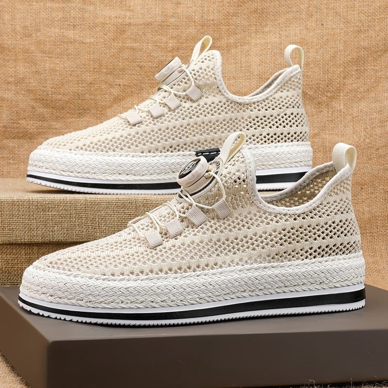 Skate batai su kvėpuojančia tinkline viršutine dalimi, slip-on su elastine juosta, EVA įdėklas, PVC pada, žemas iškirpimas