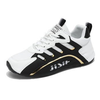 Vyrų kasdieniai sportiniai bateliai su kvėpuojančiu tinklo viršumi, žemas kulkšnies aukštis, raišteliai, injekciniu formuotas padas