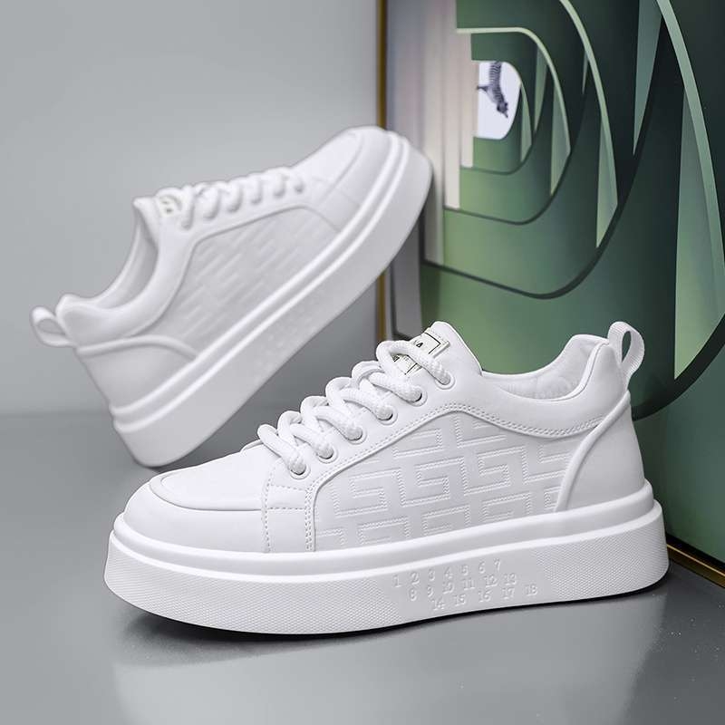 Bėgimo bateliai su sintetine oda viršutine, EVA įdėklas, PVC padas, raišteliai, vidutinio aukščio