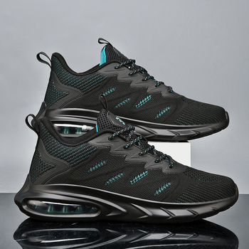 Bėgimo bateliai – tinklinė viršutinė dalis, guminė padas, raišteliai, unisex