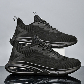 Bėgimo bateliai – tinklinė viršutinė dalis, guminė padas, raišteliai, unisex