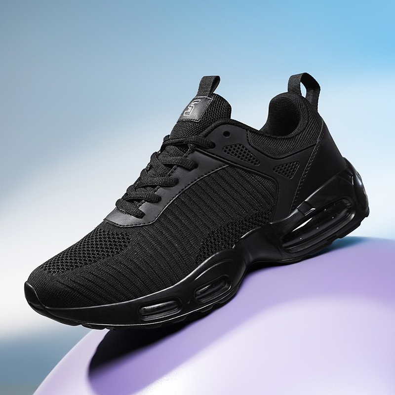 Vyriski kasdieniai sportiniai bateliai bėgimui, patvarūs, raišteliai, žemas viršus, EVA vidpadis, guminė padanga