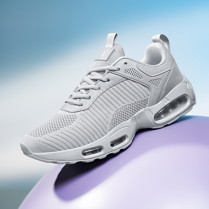 Vyriski kasdieniai sportiniai bateliai bėgimui, patvarūs, raišteliai, žemas viršus, EVA vidpadis, guminė padanga