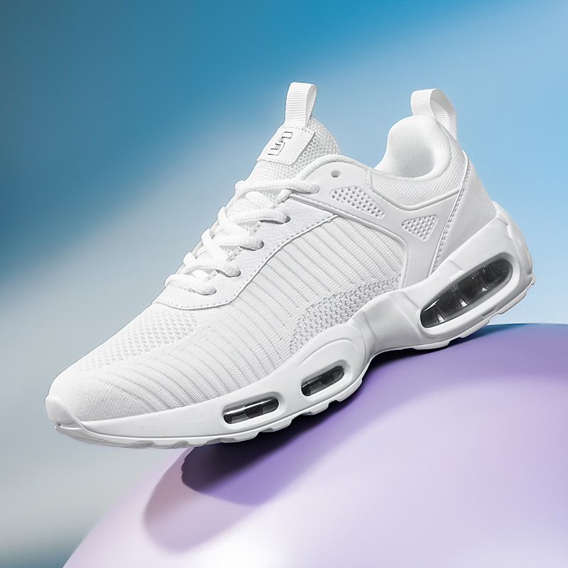 Vyriski kasdieniai sportiniai bateliai bėgimui, patvarūs, raišteliai, žemas viršus, EVA vidpadis, guminė padanga