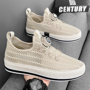 Sportiniai bateliai su tinkline viršutine dalimi, raišteliai, žemas profilio, gumos pada, PU vidpadis