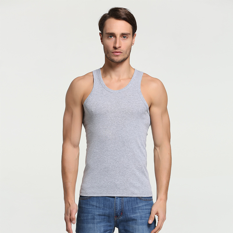 Vyrinė I formos liemenė, poliesterio–medvilnės mišinys 50–70% medvilnės, prigludęs siluetas, vasara, overlock siuvimas