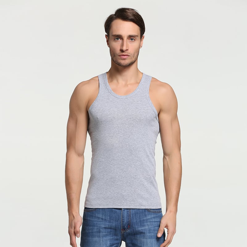 Vyrinė I formos liemenė, poliesterio–medvilnės mišinys 50–70% medvilnės, prigludęs siluetas, vasara, overlock siuvimas