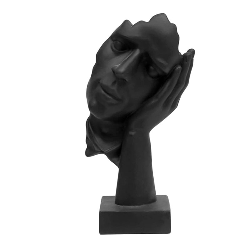 Αφηρημένο γλυπτό από ρητίνη για μοντέρνο σπίτι і γραφείο (Υλικό: συνθετική ρητίνη; Κατηγορία: γλυπτά από ρητίνη; Στυλ: μοντέρνα απλότητα; Δώρα: κατάλληλο για γενέθλια και νέο σπίτι)