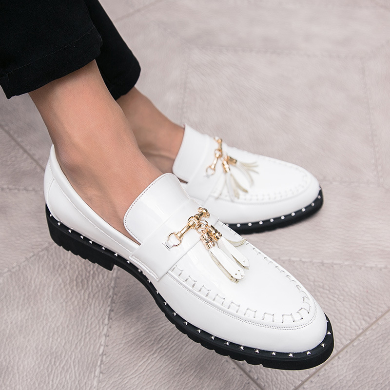 Vyriniai oficialūs bateliai, Ultrafilm odos viršutinė dalis, aukštas siluetas, gumos padas, pakeltas dizainas