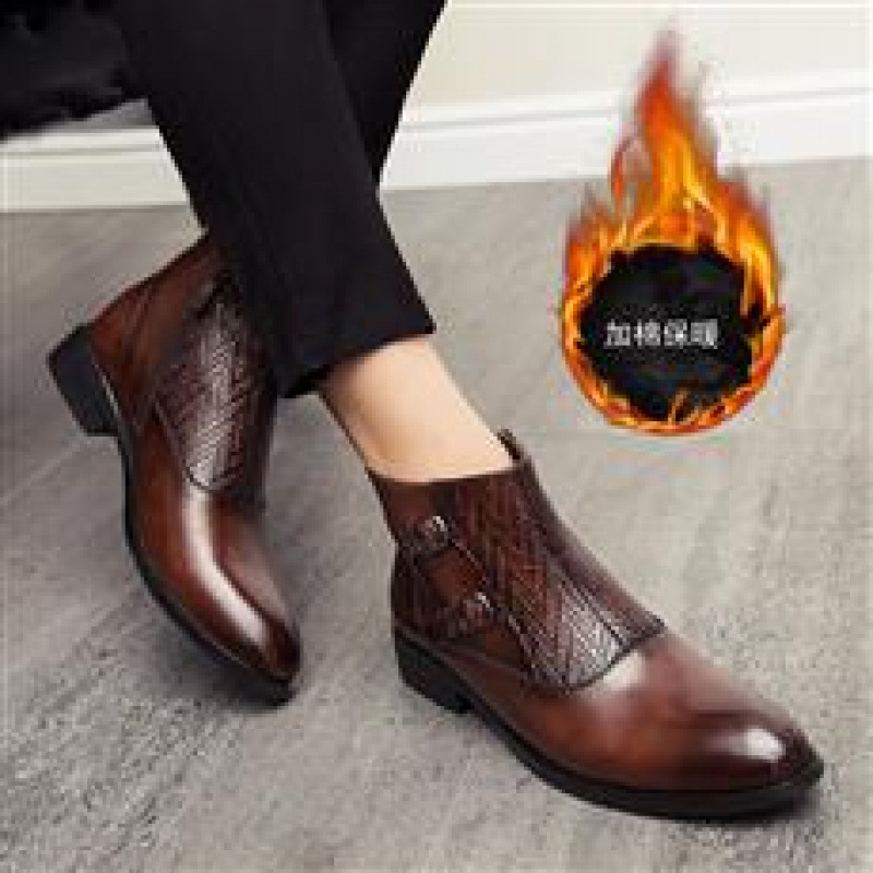 Martin vyriški batai, aukšti žieminiai, atsparūs vandeniui, viršus iš karvės odos, padas iš gumos, apvalus pirštas, priešslydėjimo padas