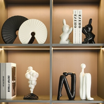 Vinilinės dekoracijos svetainei – šiuolaikinis minimalistinis stilius, įpakavimas PP maiše, tinka dovanai