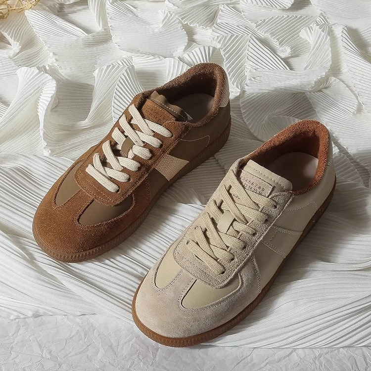 Unisex odiniai sportbačiai raišteliais, žemas siluetas, lengvi, kvėpuojantys, kasdienio retro stiliaus