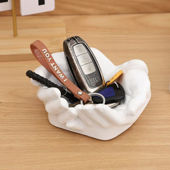 Пепелник за стена — висящ декоративен аксесоар, синтетична смола, модерен стил, полирана изработка, креативен моден декор