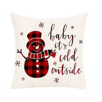 Калъф за възглавница - памук и лен, модерен минимализъм, бродерия, ресни, печат, модел 20414053978, пълнеж PP памук