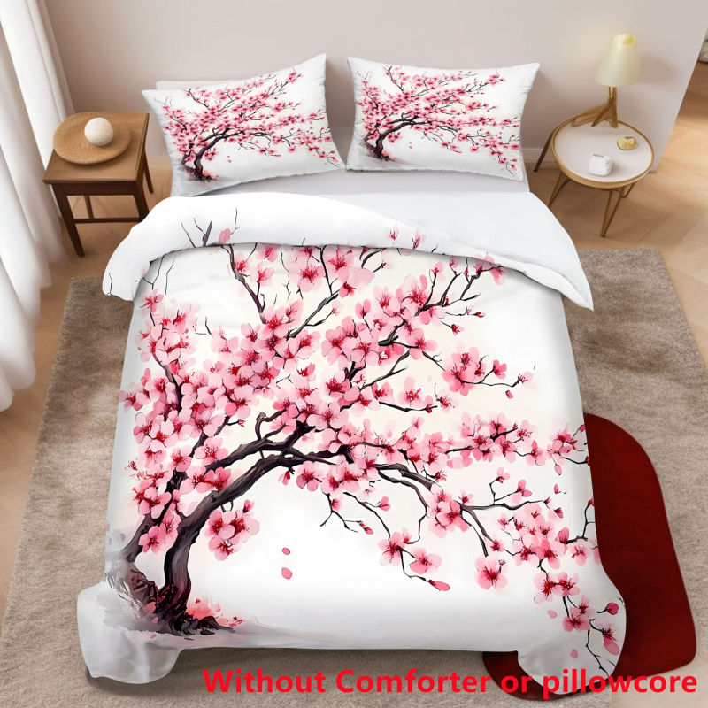 Tryjų dalių antklodės uždangos komplektas, geometrinis raštas, šiaurietiškas stilius, skaitmeninis spausdinimas, cheminiai pluoštai, 90 g/m2