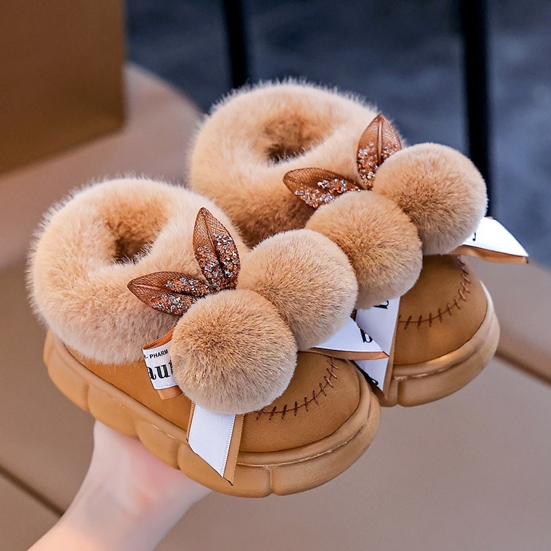 Vaikų vidaus šlepetės iš dirbtinės odos, EVA padas, storintos, vientisas raštas, karikatūrinis stilius