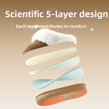 Cheerful Mario Vaikų medvilninės šlepetės, Unisex, 4–6 metų, TPR padas, Slip-On