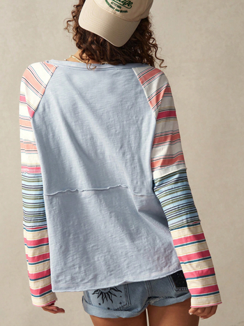 Ženski pleteni top s okruglim izrezom, dugih rukava, slobodan kroj, poliester, sadržaj 95%+ poliester, japansko-korejski casual stil