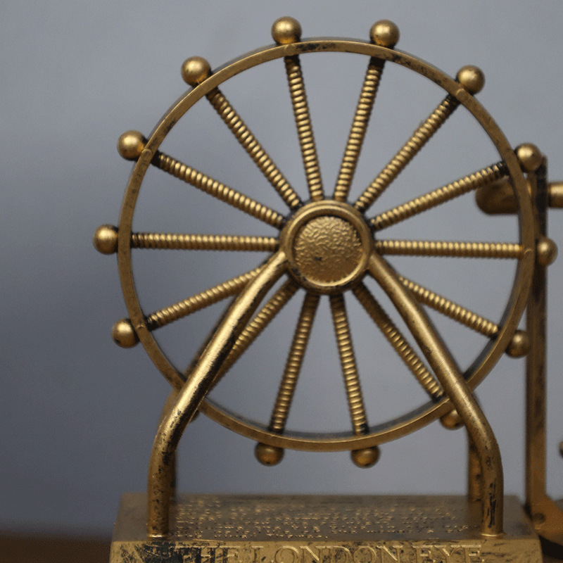 Medinis rankų darbo karuselė su smėlio laikrodžiu papuošalas - Naujojo Kinų stiliaus, kelioninis suvenyras, kabantis dekoras