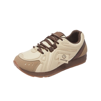 Moters Dad Shoes batai, PU viršus, apvali nosis, guminė padas, kulno aukštis 3–5 cm, aukštas viršus 3–7 cm