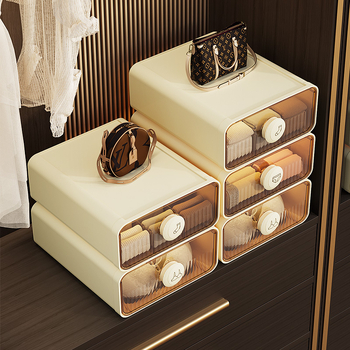 Кутия за бельо за съхранение, чекмедж-тип, пластмаса от пшенични влакна, 18 л, модел 50303s, защита срещу насекоми