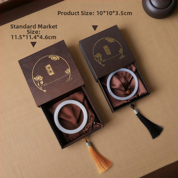 Aksesuāru kastīte ar atvilktni – paveldīgā stila iepakojums | Materiāls: kompozītmateriāls | Veids: iepakojuma kastīte | Mērķis: piederumu iepakojums | Zīmols: Artisan