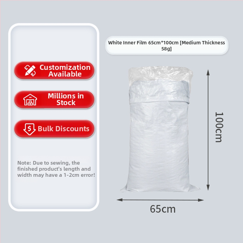 Kombinuotos Audinio Maišos – Laminuoti Dviejų Sluoksnių Maisto Maišai, Atidarymas, Spalvotas Spaudinimas, Apkrova 100