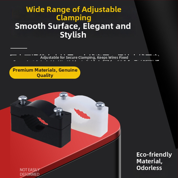 Paks plastikust kaablite kinnitamise klips